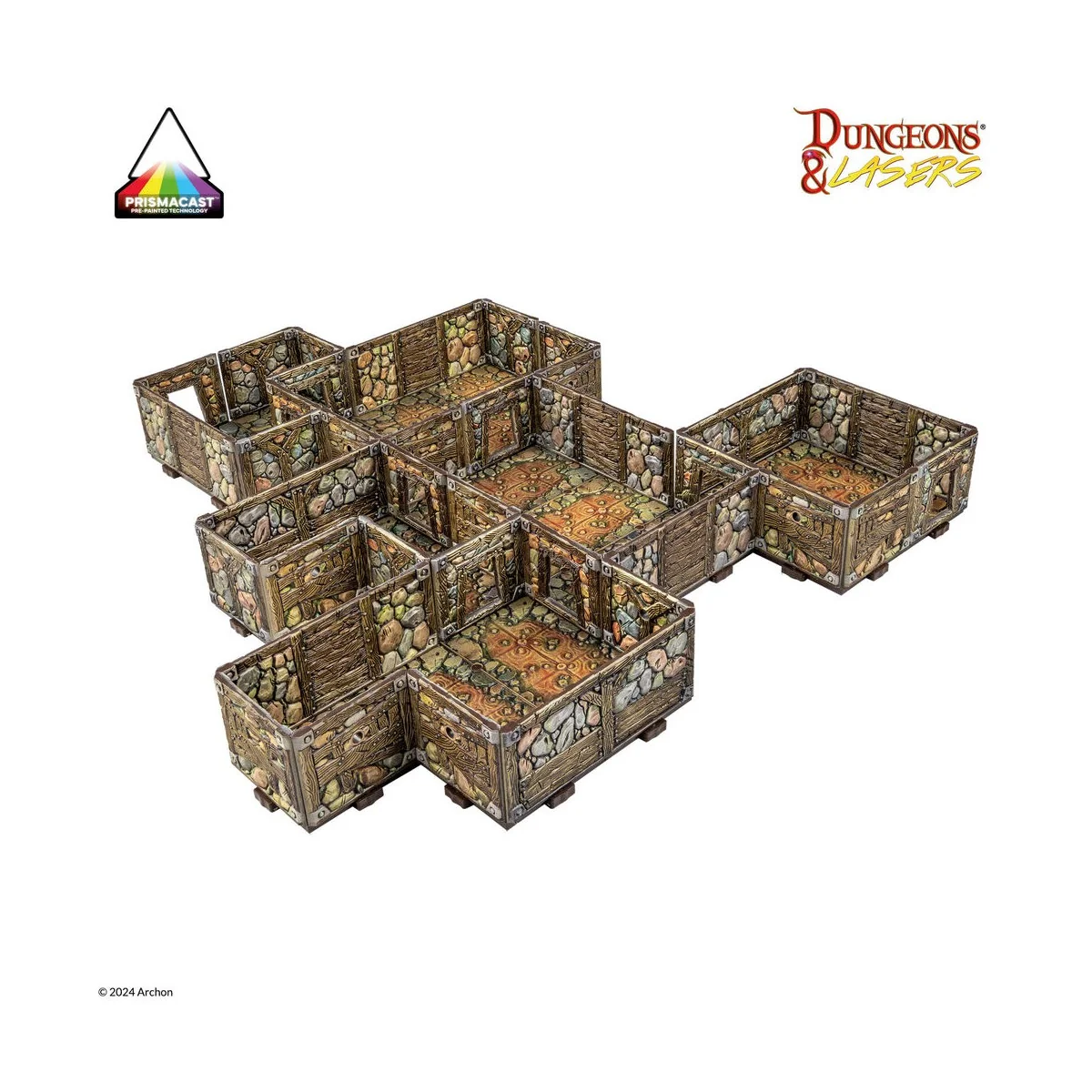 Dungeons & Lasers ABANDONED MINES: PRE-PAINTED - Archon Studio DNL0098
