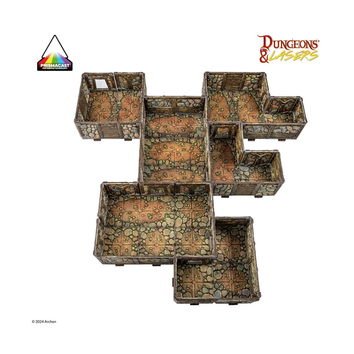 Dungeons & Lasers ABANDONED MINES: PRE-PAINTED - Archon Studio DNL0098