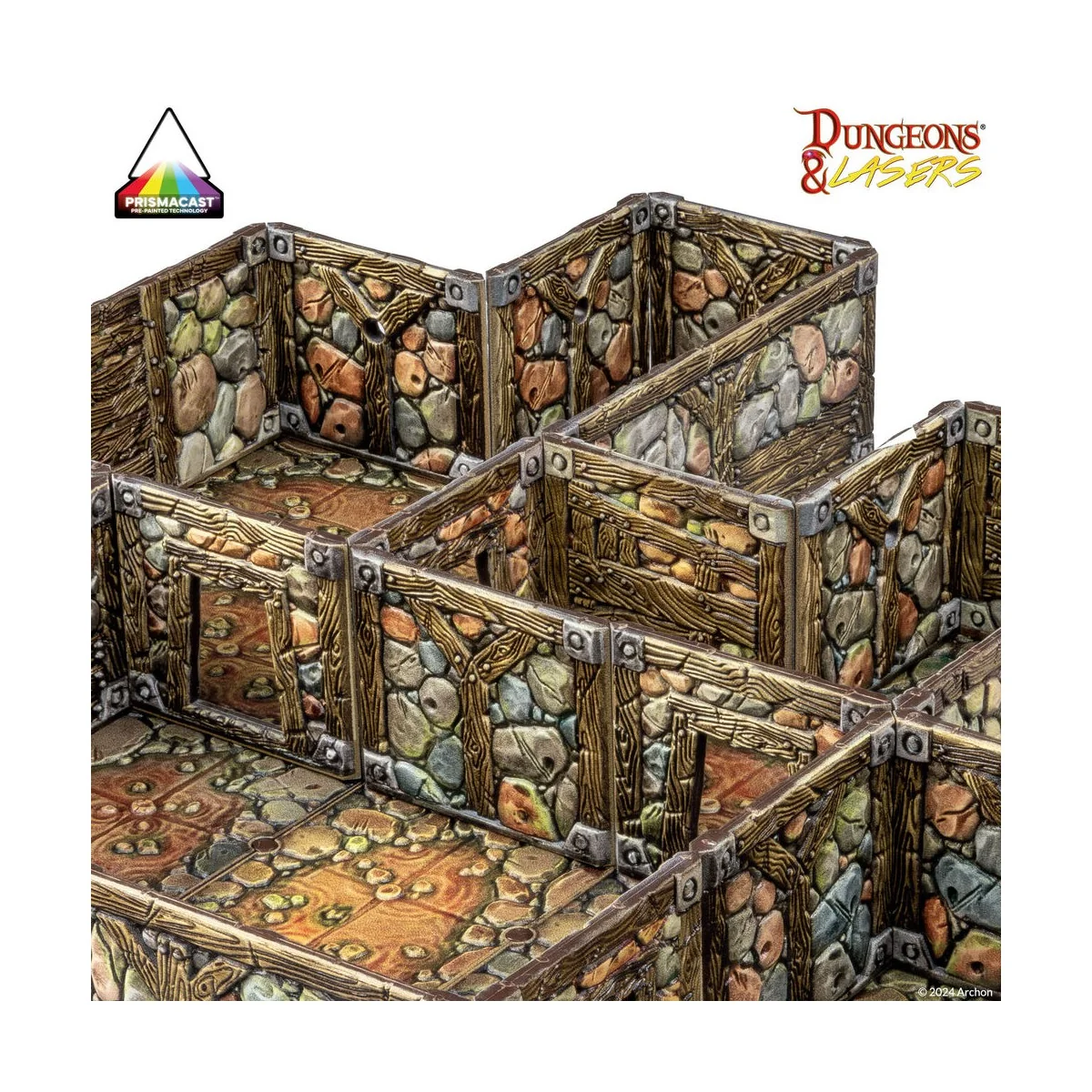 Dungeons & Lasers ABANDONED MINES: PRE-PAINTED - Archon Studio DNL0098