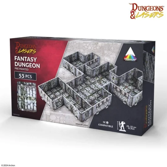 Dungeons & Lasers FANTASY DUNGEON: PRE-PAINTED - Archon Studio DNL0099