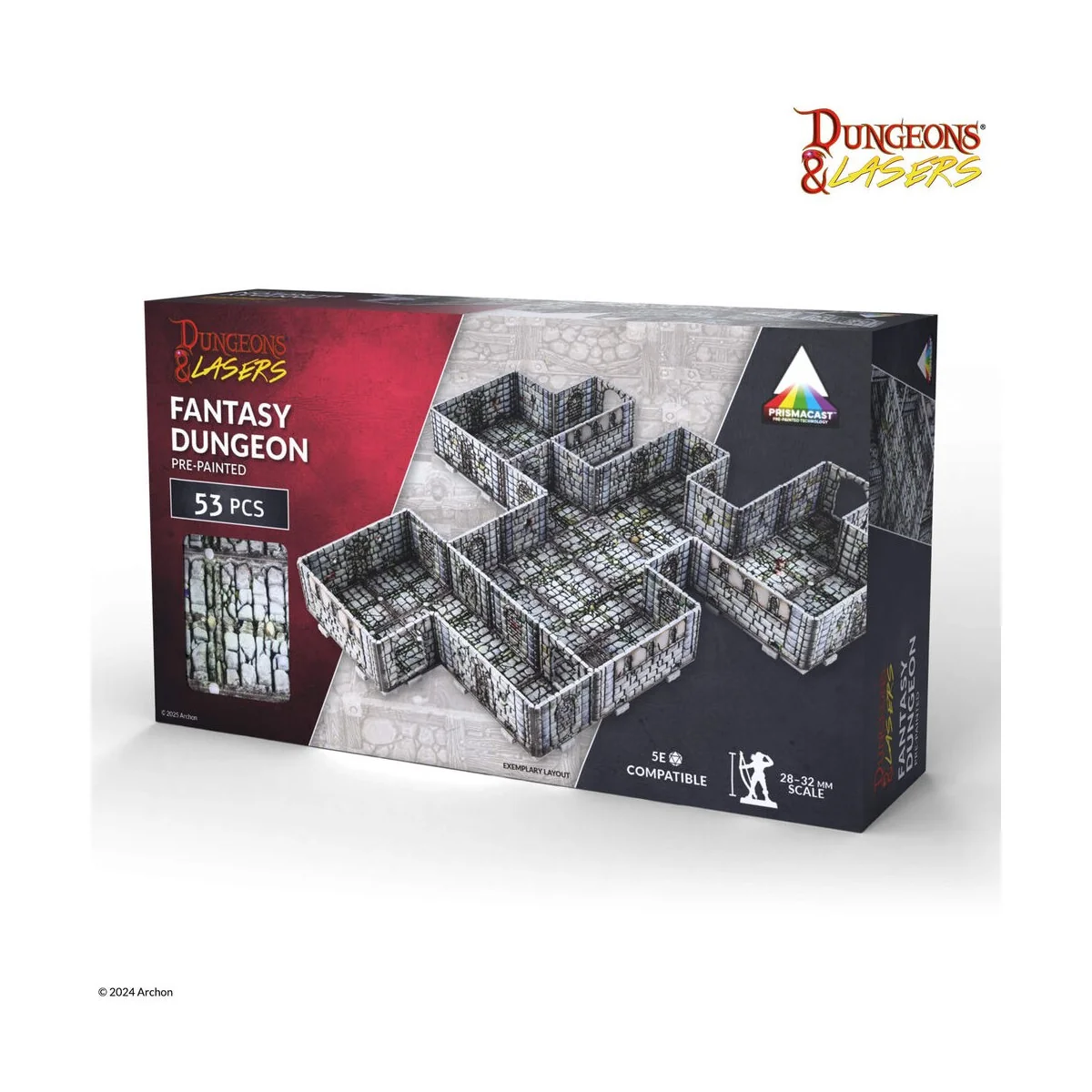 Dungeons & Lasers FANTASY DUNGEON: PRE-PAINTED - Archon Studio DNL0099