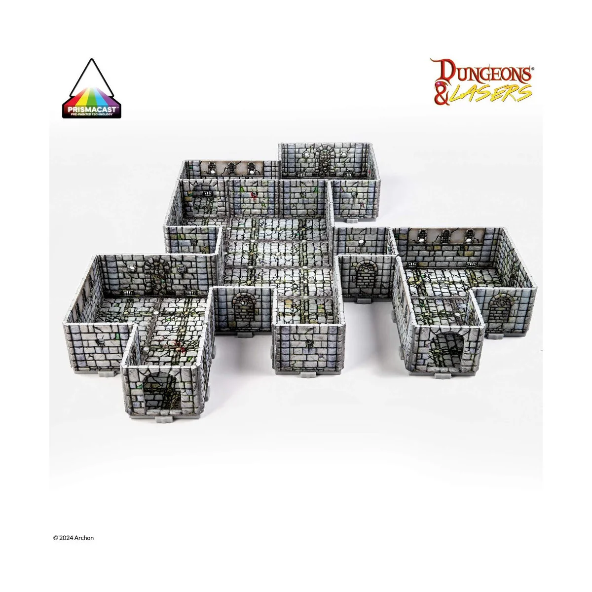 Dungeons & Lasers FANTASY DUNGEON: PRE-PAINTED - Archon Studio DNL0099