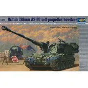Britische 155 mm AS-90 Selbstfahrlafette, 1/35 - Trumpeter 00324 Britische 155 mm AS-90 Selbstfahrlafette, 1/35 - Trumpeter 00324
