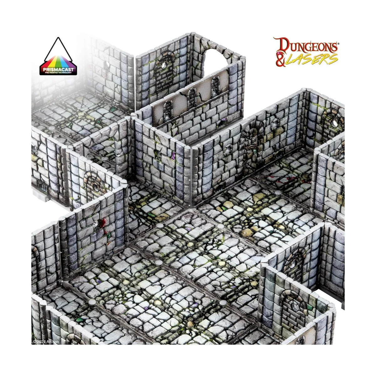 Dungeons & Lasers FANTASY DUNGEON: PRE-PAINTED - Archon Studio DNL0099