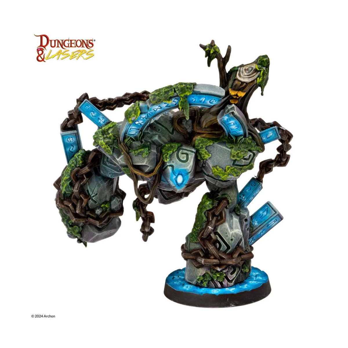 Dungeons & Lasers Miniatures: RUNIC GOLEMS - Archon Studio DNL0100