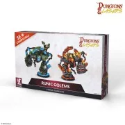 Dungeons & Lasers Miniatures: RUNIC GOLEMS - Archon Studio DNL0100