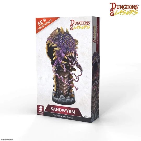 Dungeons & Lasers Miniatures: SANDWYRM - Archon Studio DNL0101