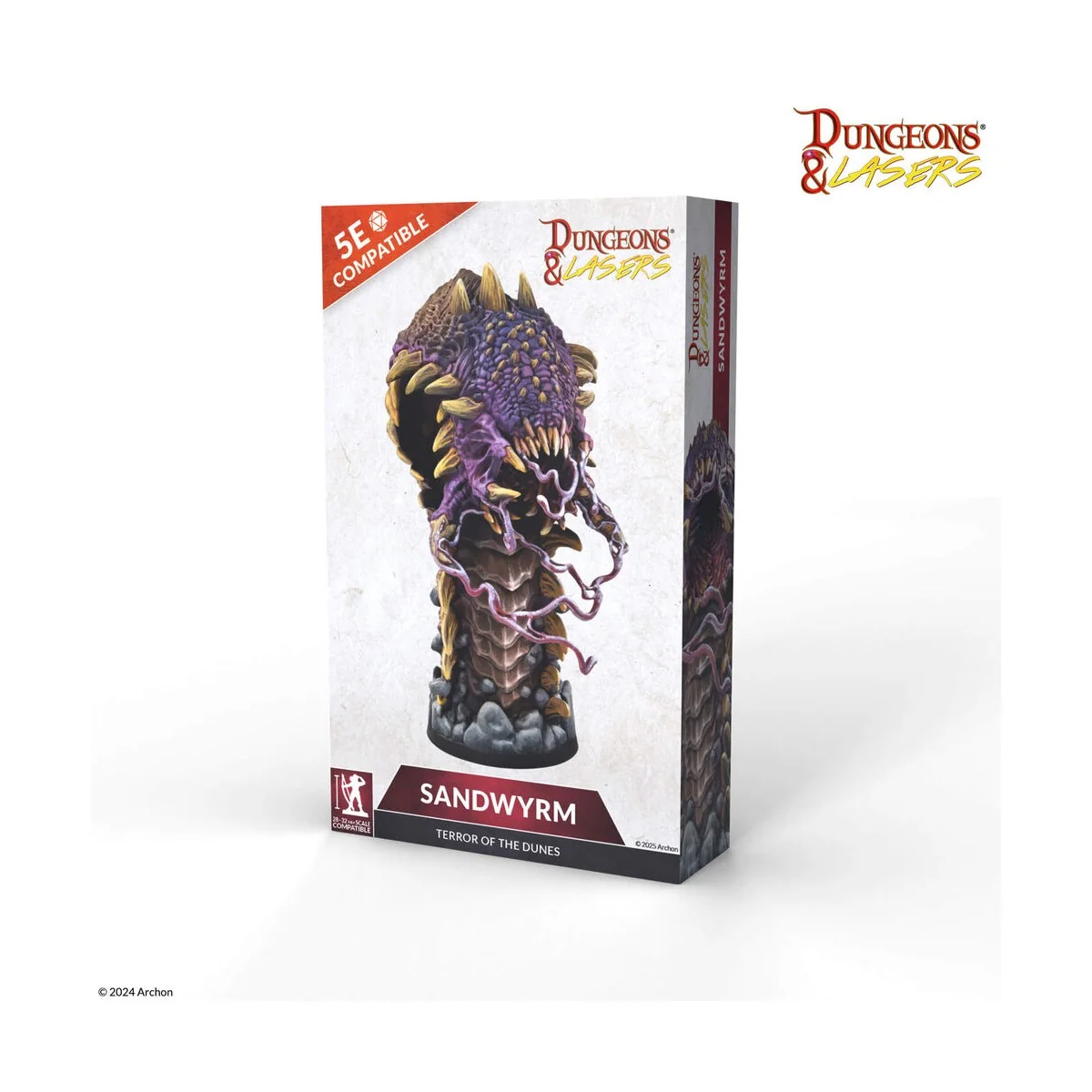 Dungeons & Lasers Miniatures: SANDWYRM - Archon Studio DNL0101