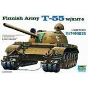 Finnischer Panzer T-55 mit Minenräumer, 1/35 - Trumpeter 00341 Finnischer Panzer T-55 mit Minenräumer, 1/35 - Trumpeter 00341