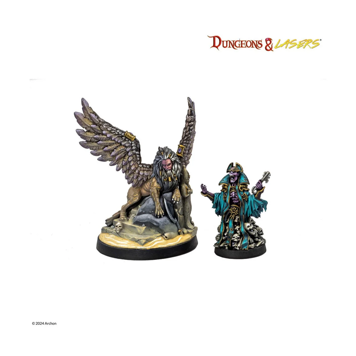 Dungeons & Lasers Miniatures: WHITE EYES DUNES - Archon Studio DNL0102