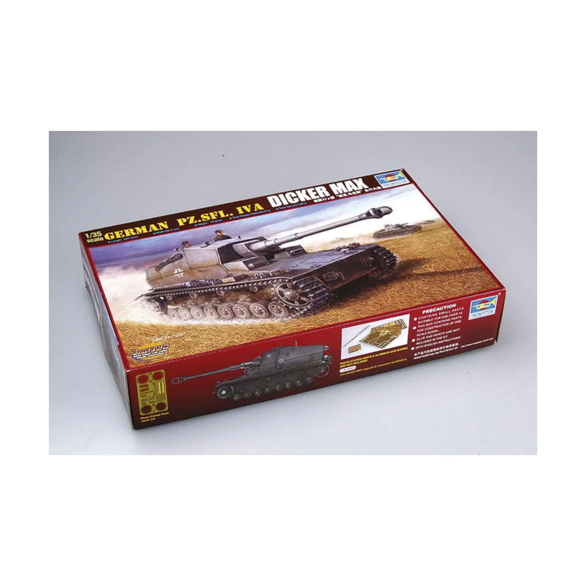 German Pz.Sfl. IVa Dicker Max, 1/35 - Trumpeter 00348 German Pz.Sfl. IVa Dicker Max, 1/35 - Trumpeter 00348