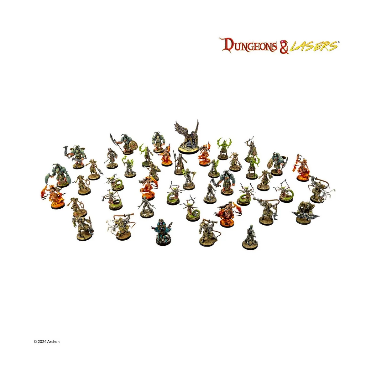 Dungeons & Lasers Miniatures: WHITE EYES DUNES - Archon Studio DNL0102