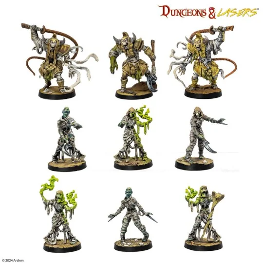 Dungeons & Lasers Miniatures: WHITE EYES DUNES - Archon Studio DNL0102