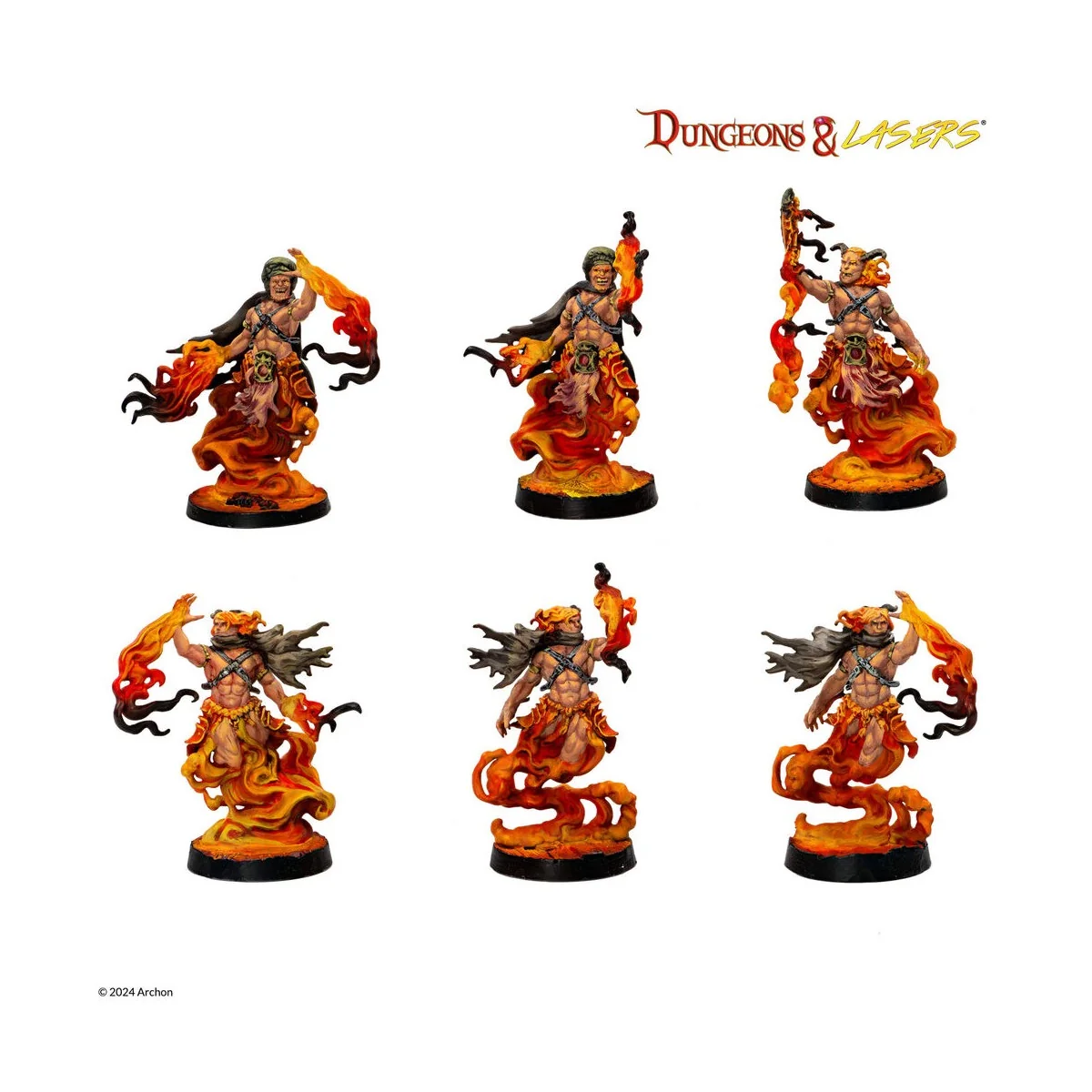 Dungeons & Lasers Miniatures: WHITE EYES DUNES - Archon Studio DNL0102