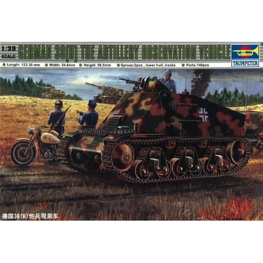PzKpfw 38(H) Funk- u. Befehlswagen, 1/35 - Trumpeter 00355