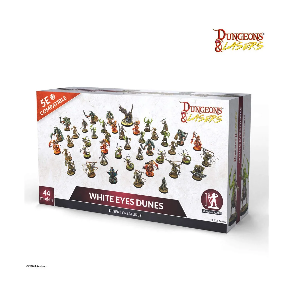 Dungeons & Lasers Miniatures: WHITE EYES DUNES - Archon Studio DNL0102