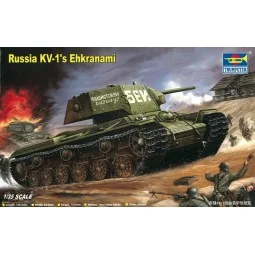 Russian KV-1's Ehkranami, 1/35 - Trumpeter 00357