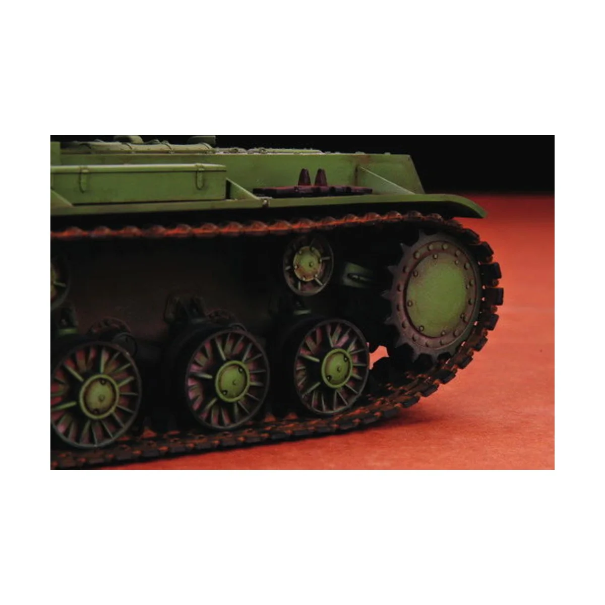 Russischer Panzer KV-1, 1942 Einfacher Turm - Trumpeter 00358