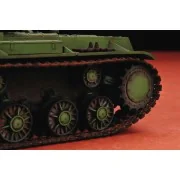 Russischer Panzer KV-1, 1942 Einfacher Turm, 1/35 - Trumpeter 00358