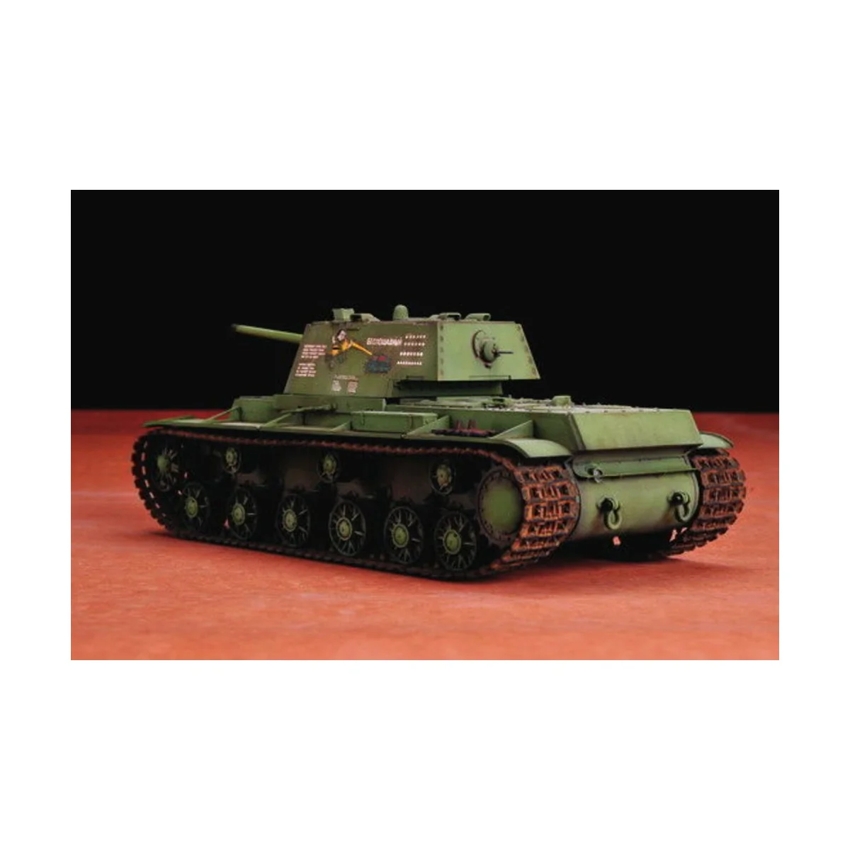 Russischer Panzer KV-1, 1942 Einfacher Turm - Trumpeter 00358
