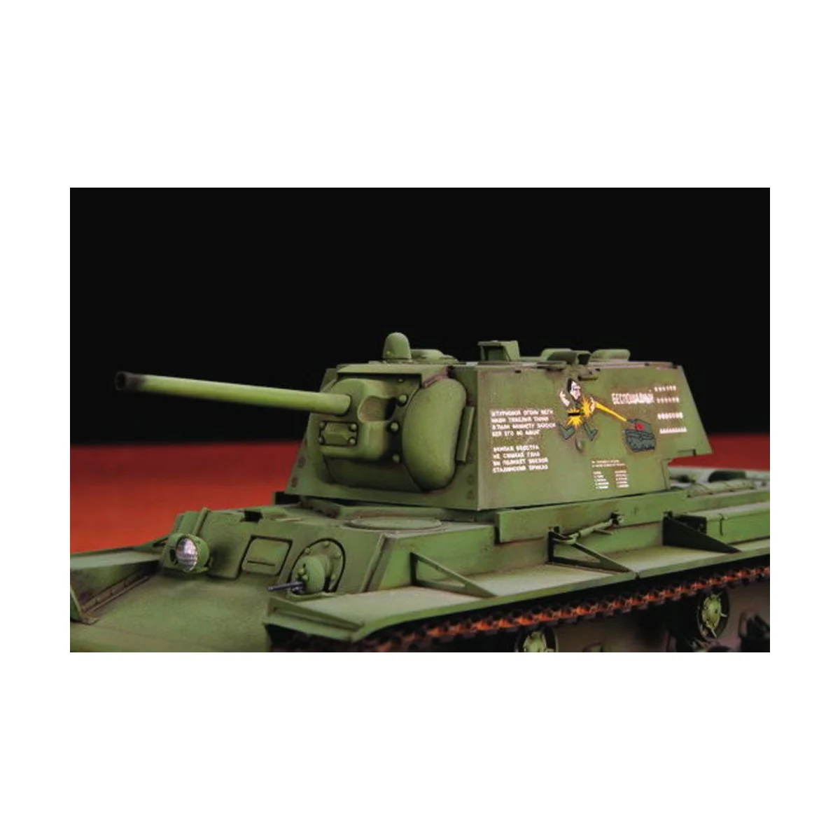 Russischer Panzer KV-1, 1942 Einfacher Turm, 1/35 - Trumpeter 00358