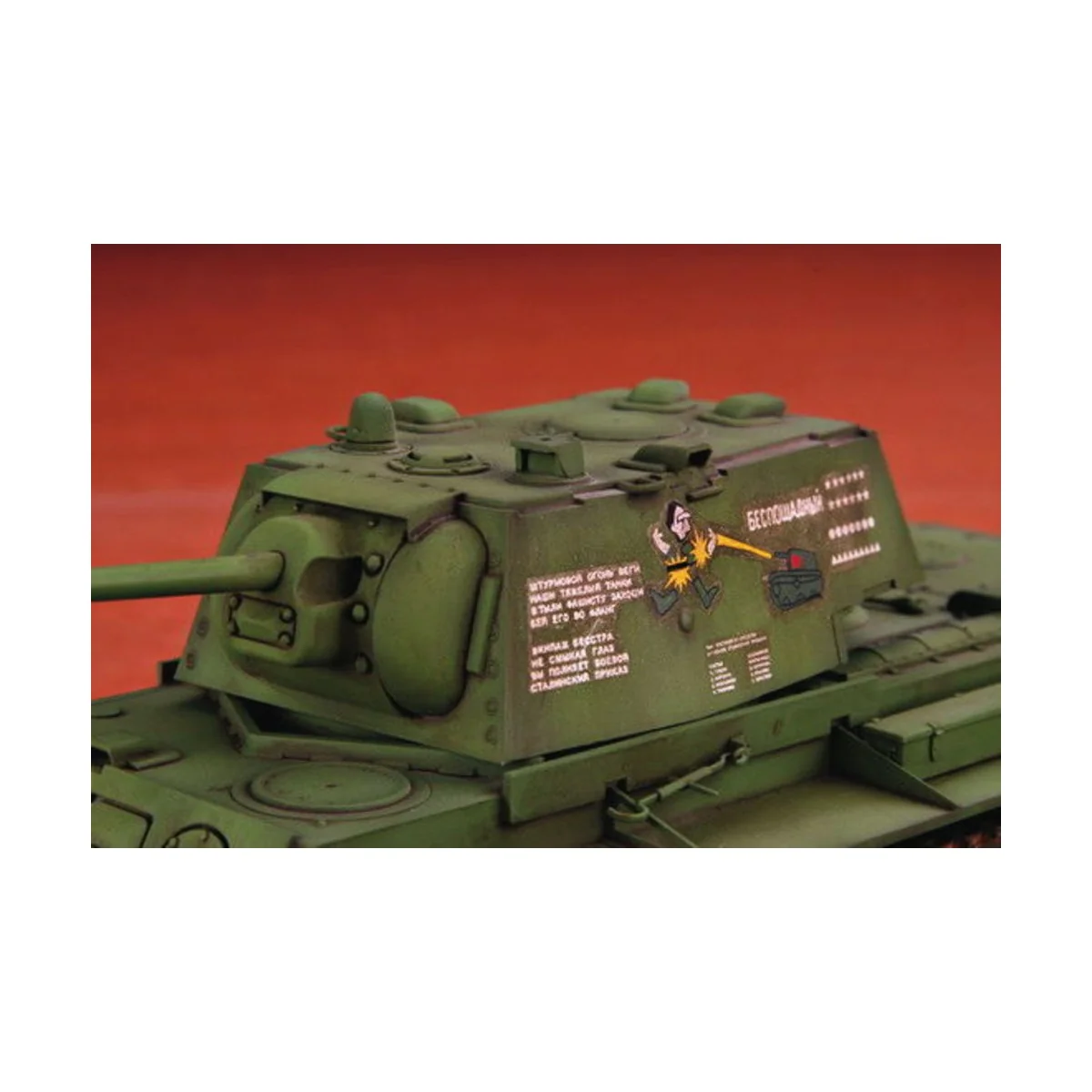 Russischer Panzer KV-1, 1942 Einfacher Turm, 1/35 - Trumpeter 00358