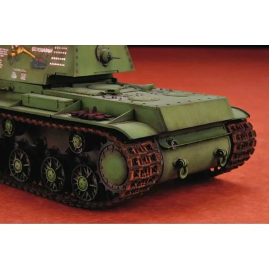 Russischer Panzer KV-1, 1942 Einfacher Turm - Trumpeter 00358