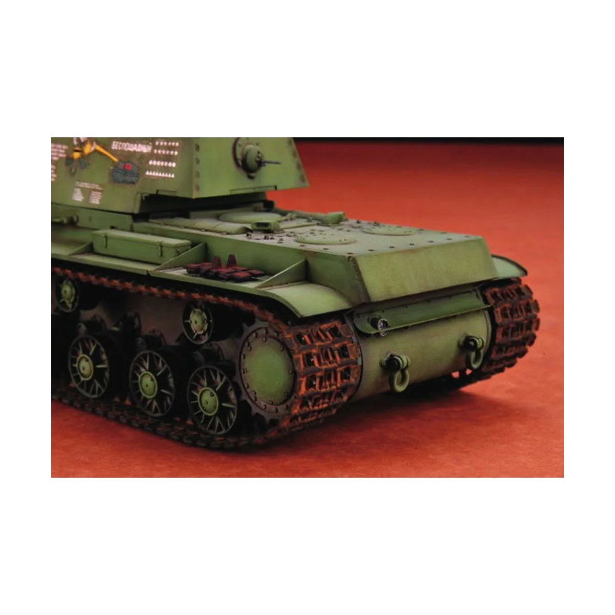 Russischer Panzer KV-1, 1942 Einfacher Turm, 1/35 - Trumpeter 00358