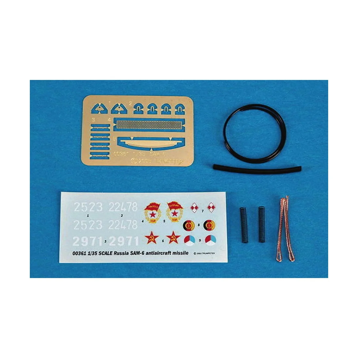 Russian SAM-6 Antiaircraft Missile, 1/35 - Trumpeter 00361 Russian SAM-6 Antiaircraft Missile, 1/35 - Trumpeter 00361