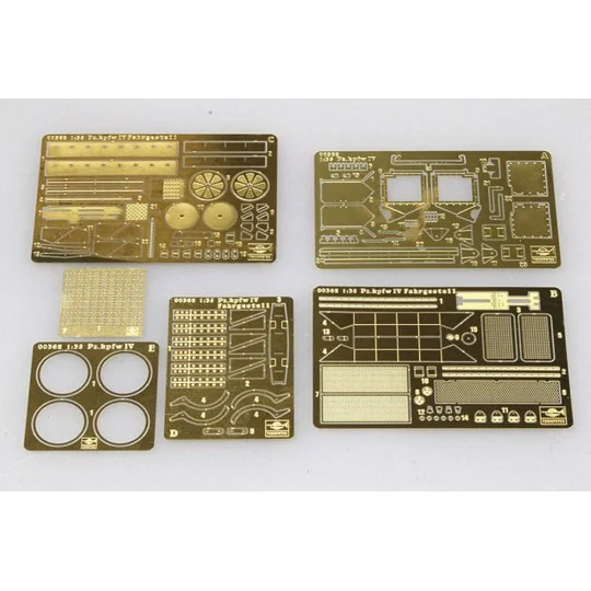 German Pz.Kpfw IV Ausf. D/E Fahrgestell, 1/35 - Trumpeter 00362