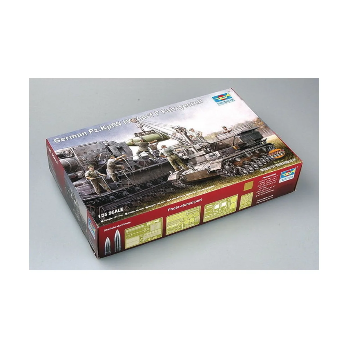 German Pz.Kpfw IV Ausf F Fahrgestell - Trumpeter 00363