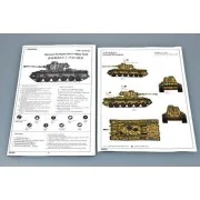 German Pz.Kpfm. KV-1 756(r) Tank - Trumpeter 00366
