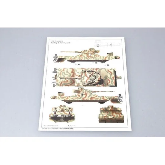 German Panzerjägerwagen, 1/35 - Trumpeter 00368 German Panzerjägerwagen, 1/35 - Trumpeter 00368