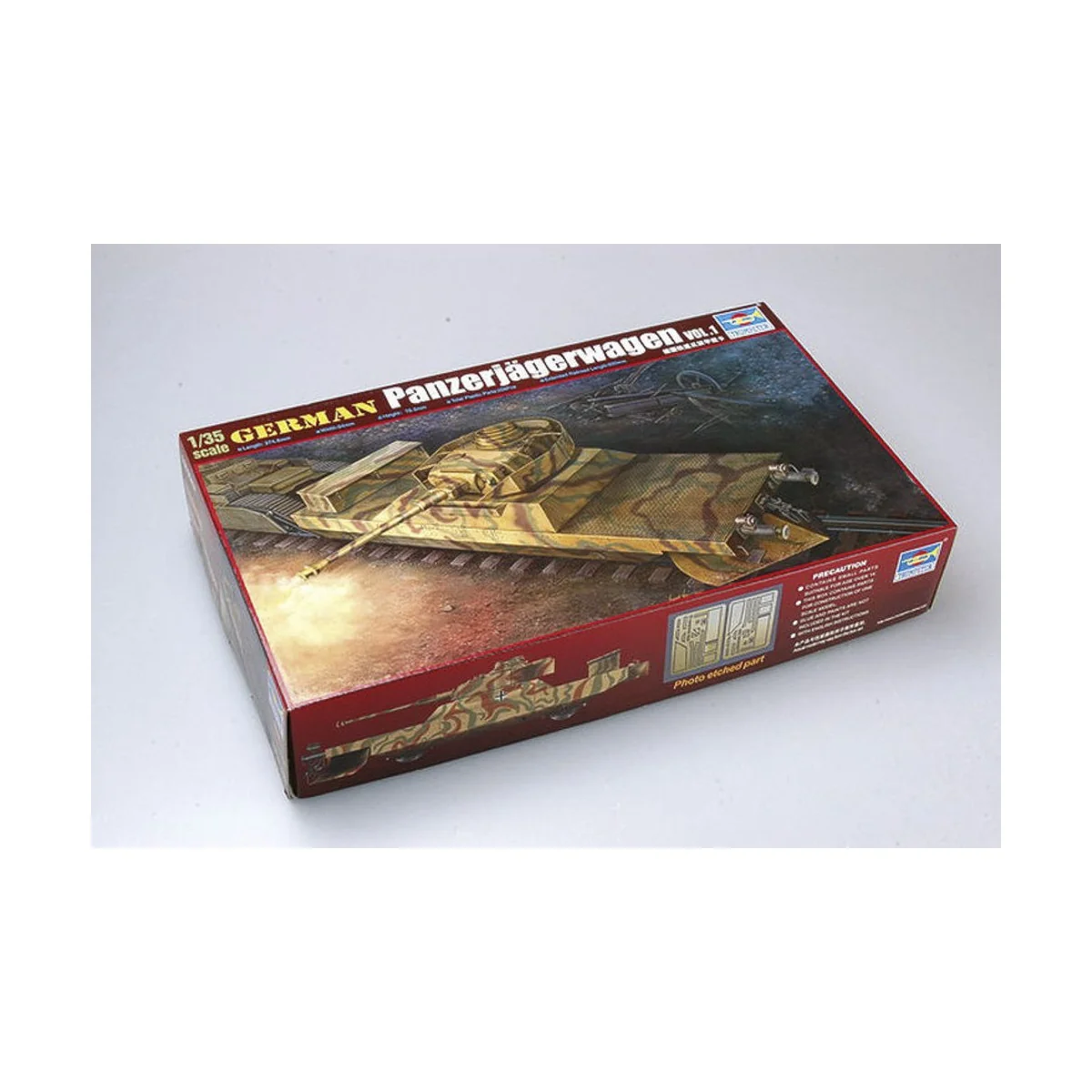 German Panzerjägerwagen, 1/35 - Trumpeter 00368 German Panzerjägerwagen, 1/35 - Trumpeter 00368