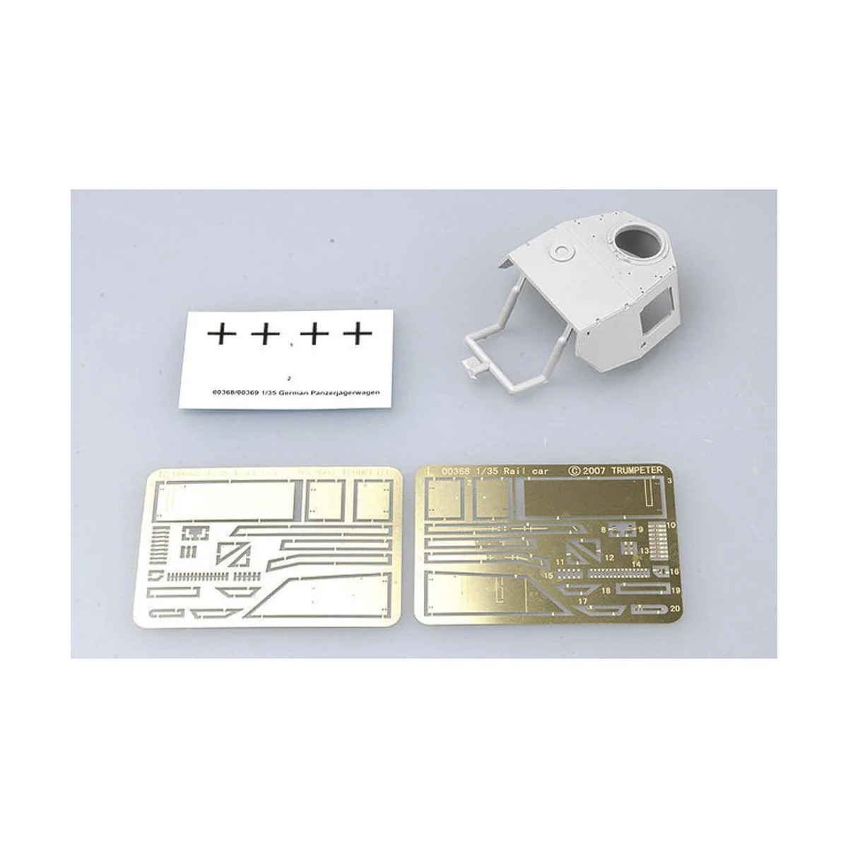 German Panzerjägerwagen, 1/35 - Trumpeter 00368 German Panzerjägerwagen, 1/35 - Trumpeter 00368