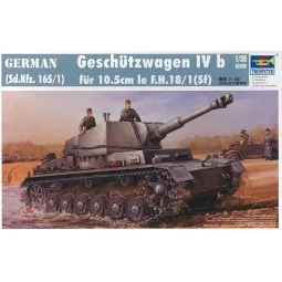 Geschützwagen Ivb für 10,5 cm - Trumpeter 00374