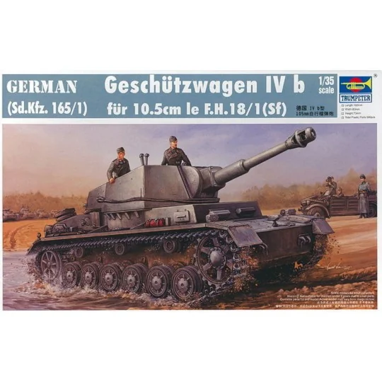 Geschützwagen Ivb für 10,5 cm - Trumpeter 00374