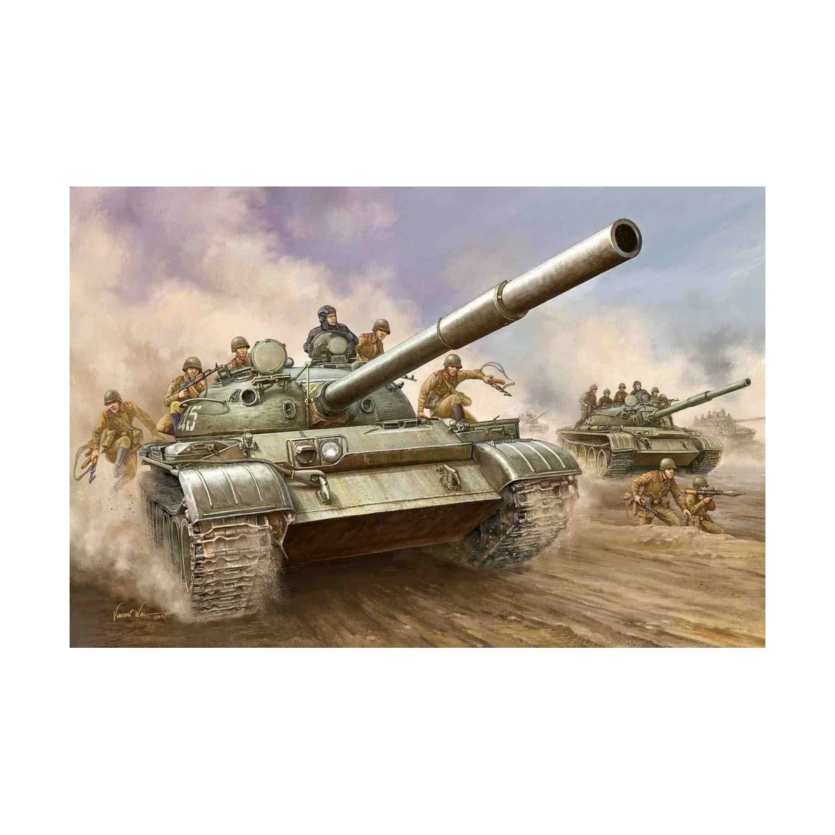 T-62 Main Battle Tank Mod. 1962 - Trumpeter 00376