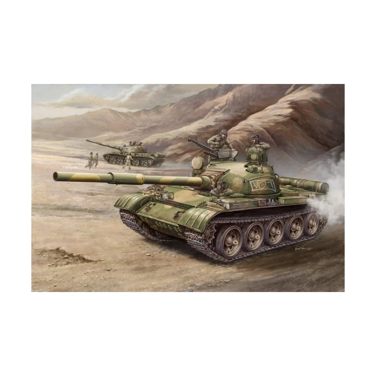 Russian T-62 Mod 1972, 1/35 - Trumpeter 00377 Russian T-62 Mod 1972, 1/35 - Trumpeter 00377