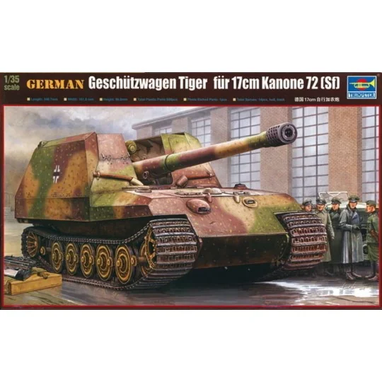German Geschützwagen Tiger - Trumpeter 00378