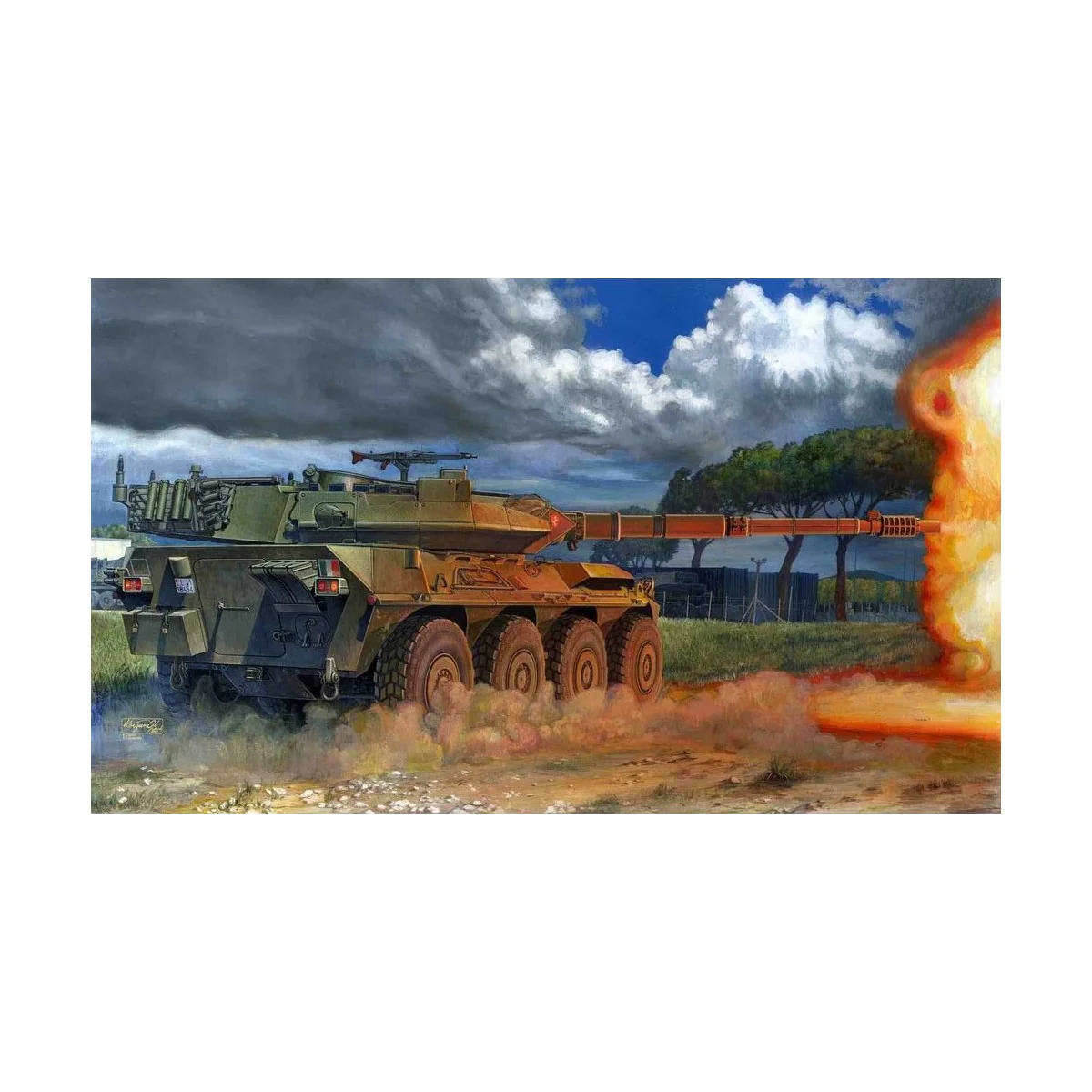 Italian B1 Centauro Tank Destroyer, 1/35 - Trumpeter 00386 Italian B1 Centauro Tank Destroyer, 1/35 - Trumpeter 00386