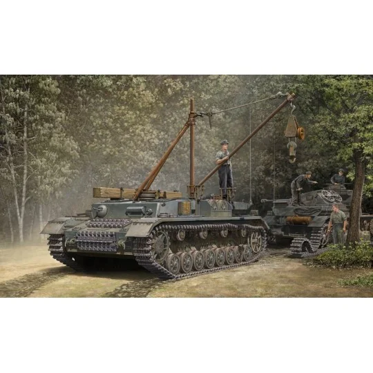 German Bergepanzer IV Recovery Vehicle - Trumpeter 00389