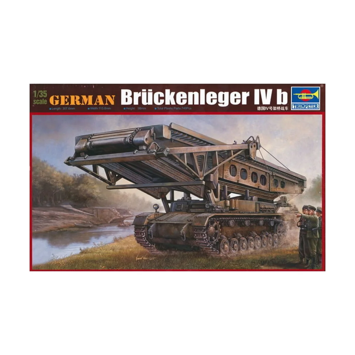 German  Brückenleger IV b - Trumpeter 00390