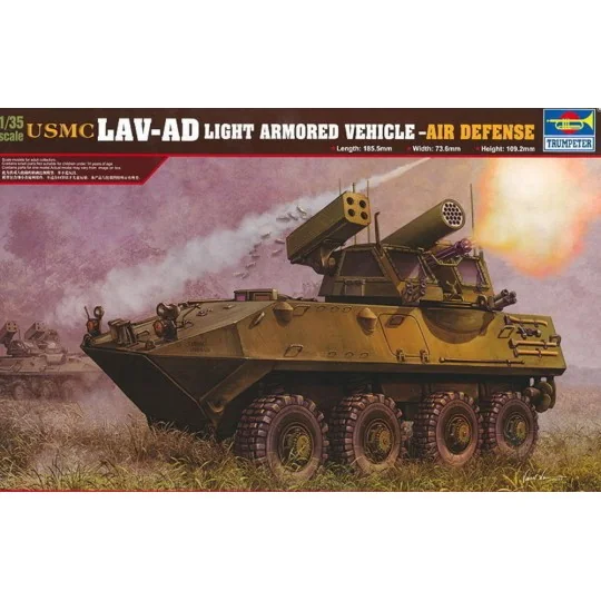 USMC LAV-AD Air Defense, 1/35 - Trumpeter 00393 USMC LAV-AD Air Defense, 1/35 - Trumpeter 00393