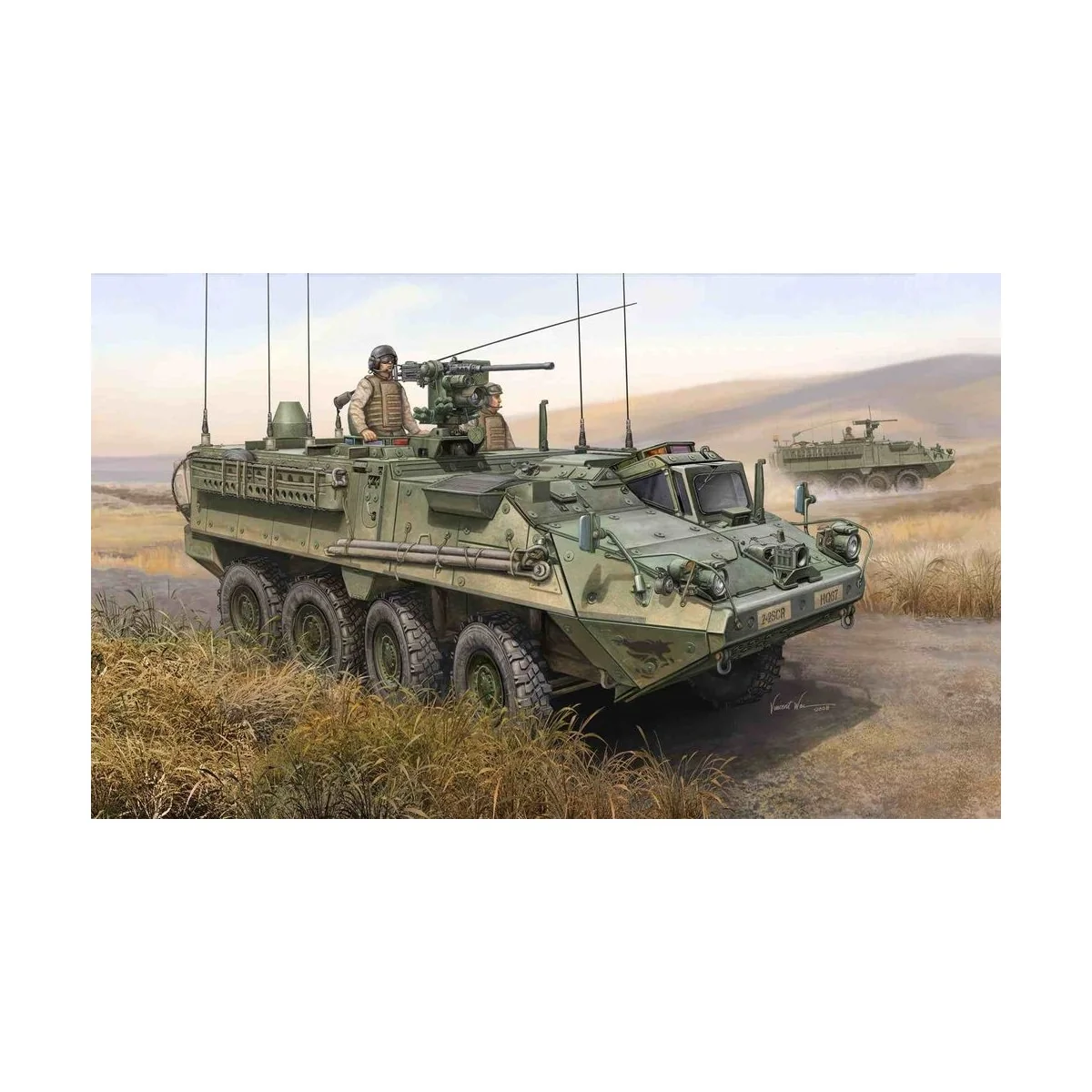 M1130 Stryker Command Vehicle, 1/35 - Trumpeter 00397 M1130 Stryker Command Vehicle, 1/35 - Trumpeter 00397