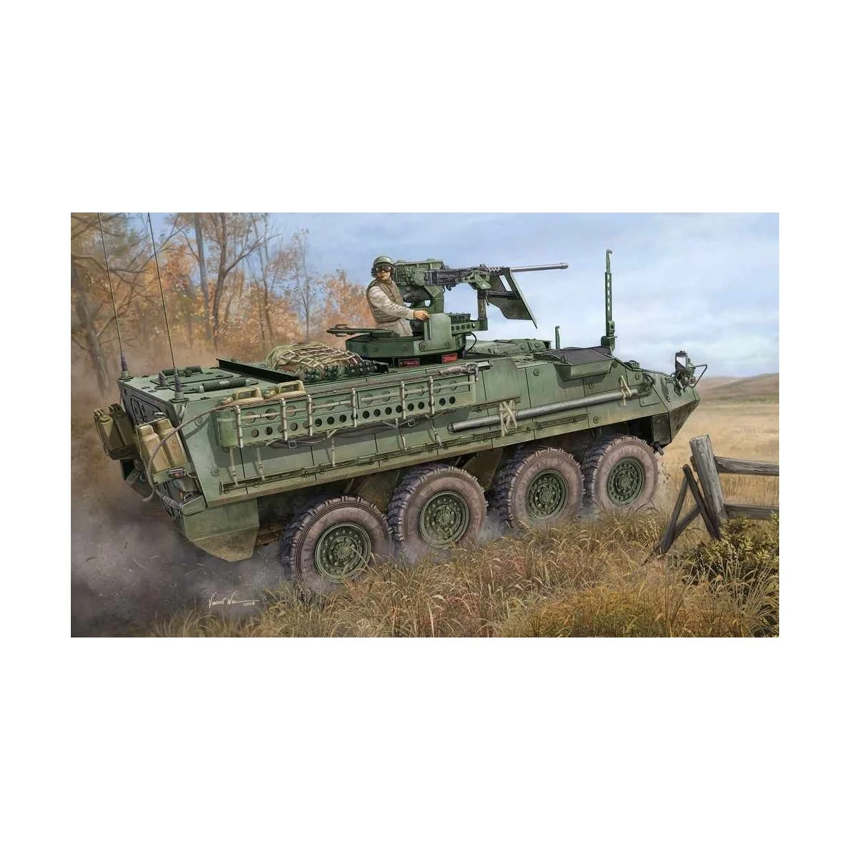 United State Army M1131 Stryker FSV, 1/35 - Trumpeter 00398 United State Army M1131 Stryker FSV, 1/35 - Trumpeter 00398