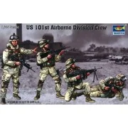 US 101st Airborne Division Crew, 1/35 - Trumpeter 00410 US 101st Airborne Division Crew, 1/35 - Trumpeter 00410