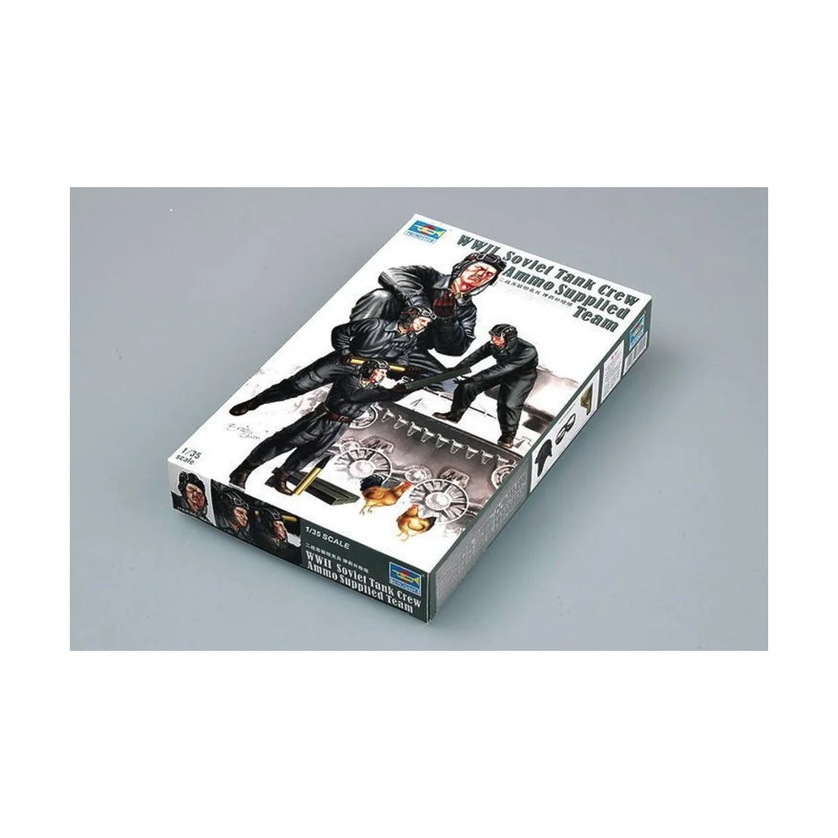 Soviet Tank Crew Ammo Suppl.Team WWII, 1/35 - Trumpeter 00411