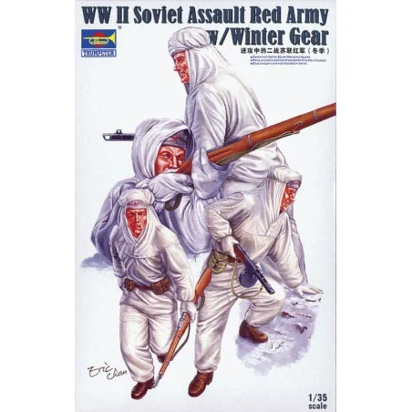 Soviet Assault Red Army w/Winter Gear, 1/35 - Trumpeter 00414