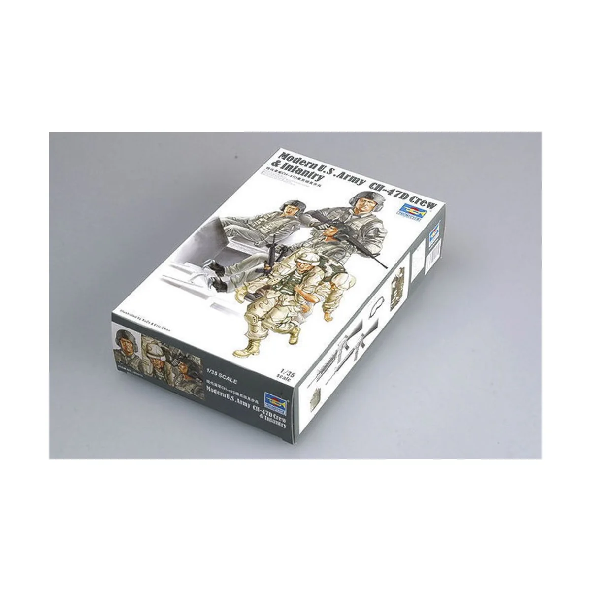 Modern U.S. Army CH-47D Crew & Infantry, 1/35 - Trumpeter 00415